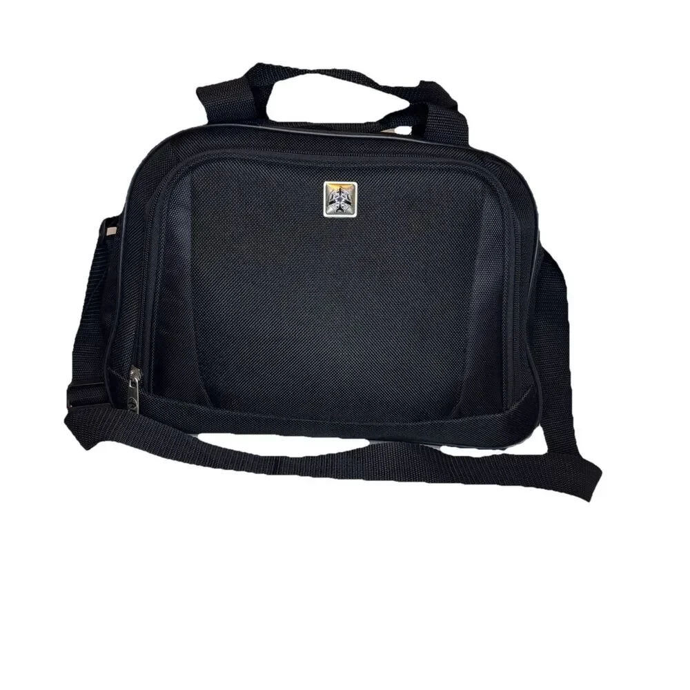Atlantic Travel Bag Unisex Large Black Excellent Ballistic Nylon Carry On